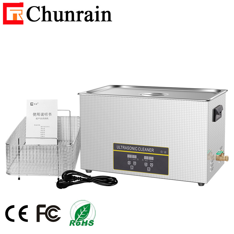 Buy cheap Filtration 600W 30L Digital Ultrasonic Cleaner For Metal Fittings Plastic Parts product
