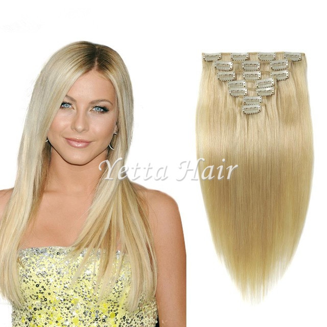 Buy cheap Brazilian Straight Clip In Pre Bonded Hair Extensions No Any Bad Smell product