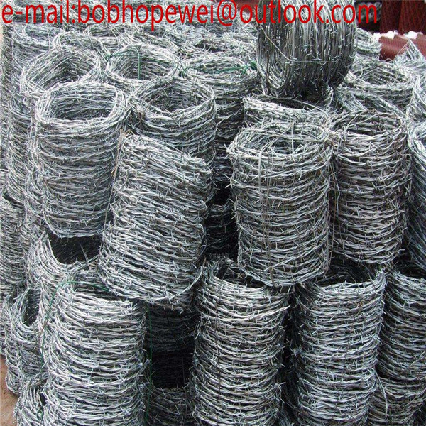 Buy cheap Barbed Wire Factory / Razor Barbed Wire/galvanized sheffield barbed wire with low prices/200m Roll  Barbed Wire product