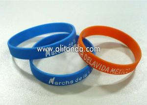 Buy cheap New product high quality fashion wristbands custom silicon bracelet ,silicone wristband, rubber band product