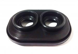 Buy cheap Two Hole Rubber Grommets Plugs Molded Firewall Wiring Grommet Customized Size product