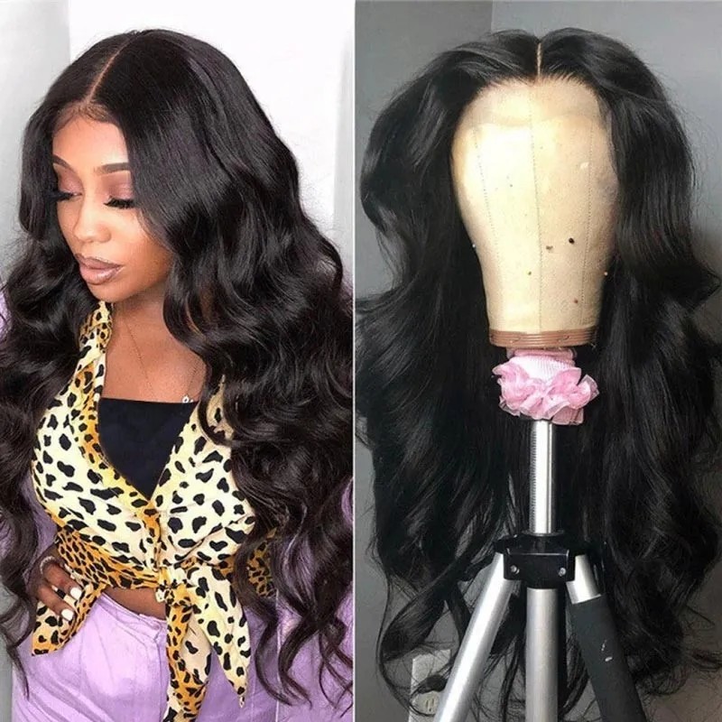 Buy cheap Brazilian 250g HD 13x4 Lace Front Human Hair Wigs from wholesalers