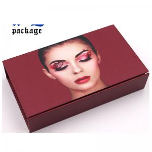 Buy cheap Handmade Blister Tray Cosmetic Gift Box Makeup Brush Window Packaging product