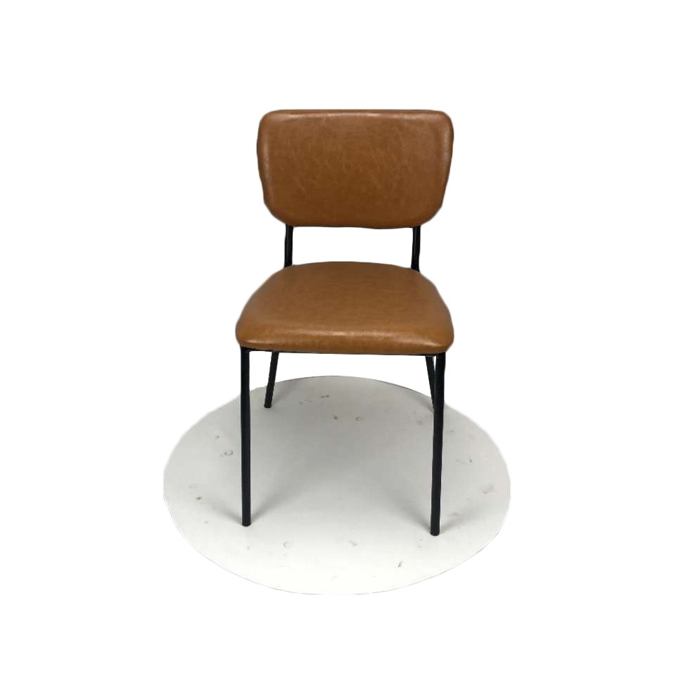 Buy cheap 0.26m3 H780mm Leather Upholstered Dining Chair product