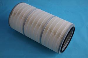 Buy cheap High Efficiency Polyester Dust Filter Cartridge Good Abrasion Resistance product