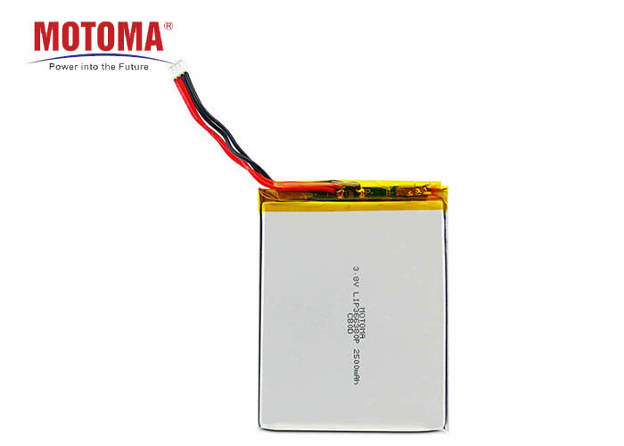 Buy cheap 2500mah 3.8 V Lipo Battery 500 Cycles Life For Portable Printer product
