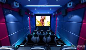 Buy cheap Arc Screen Luxury Chairs 5D Movie Theater For Ocean Park / 5D Motion Cinema product