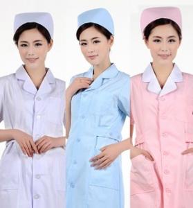 Buy cheap Medical Workwear Movable Belt Resin Button colorfastness light For Doctor product
