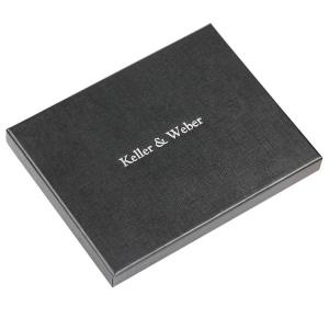 Buy cheap Personalized Black Wallet 1200g 2mm Rigid Gift Boxes With Lids product