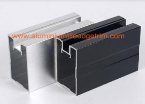 Buy cheap Extruded Aluminum Extrusion Profiles Channel , Aluminum Profile Extrusions Thermal Break product