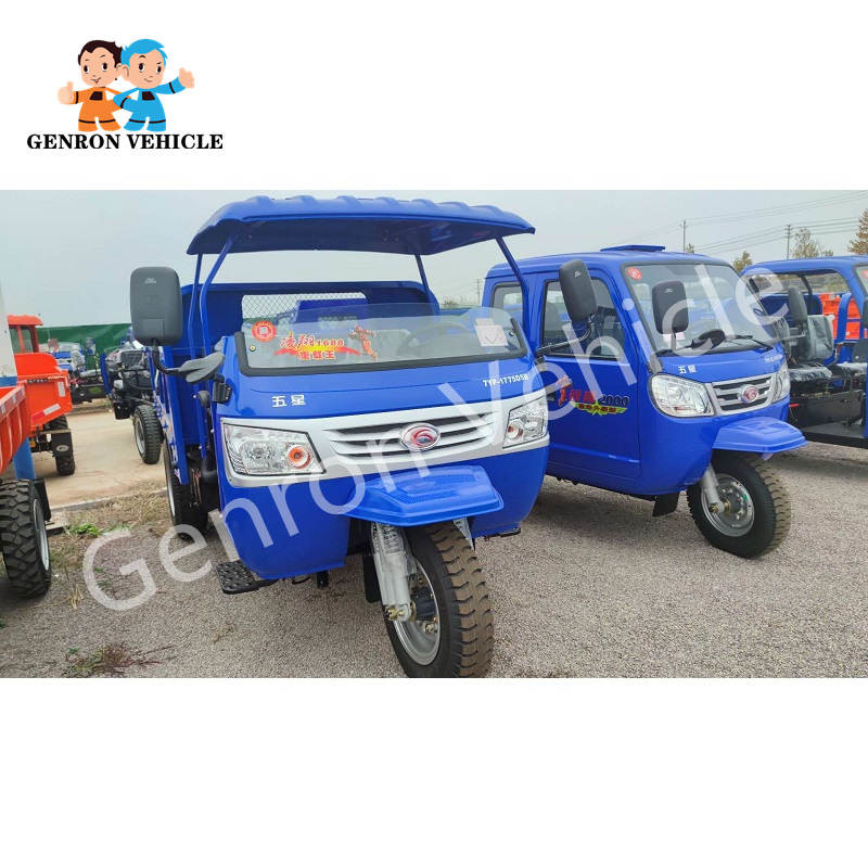 Buy cheap 16.2 KW Rear Dump Hydraulic Lifting Diesel Tricycle from wholesalers