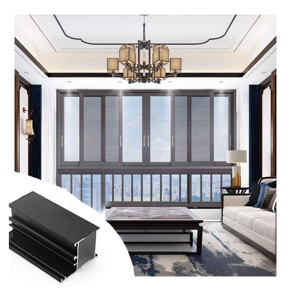 Buy cheap 3.0mm Powder Coated Aluminum Alloy Profiles For Horizontal Sliding Windows And from wholesalers
