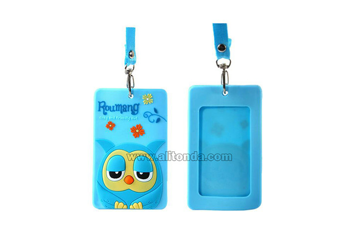 Buy cheap Owl image creative ID card holder cartoon promotional certificate card holder product