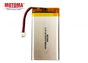 Buy cheap High Capacity Lithium Polymer Battery 3000mah 3.7V 500 Times Cycle Life product