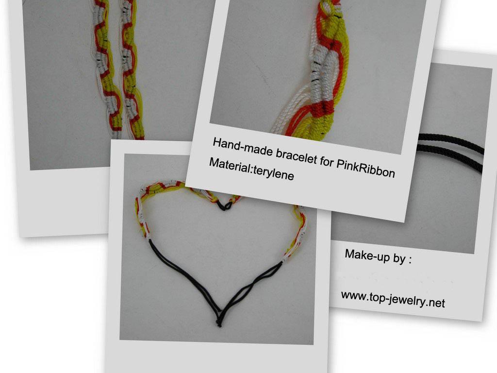 Buy cheap Hand-Made Bracelet For Pinkribbon (YWTP090207-7) product