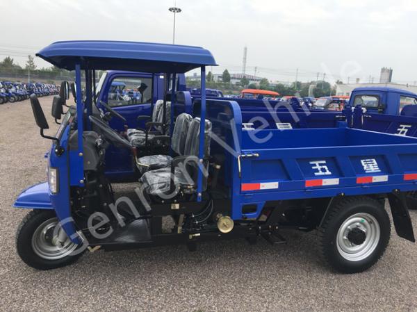 60km Genron 5 Tons Diesel Tricycle With Rear Axle Drive