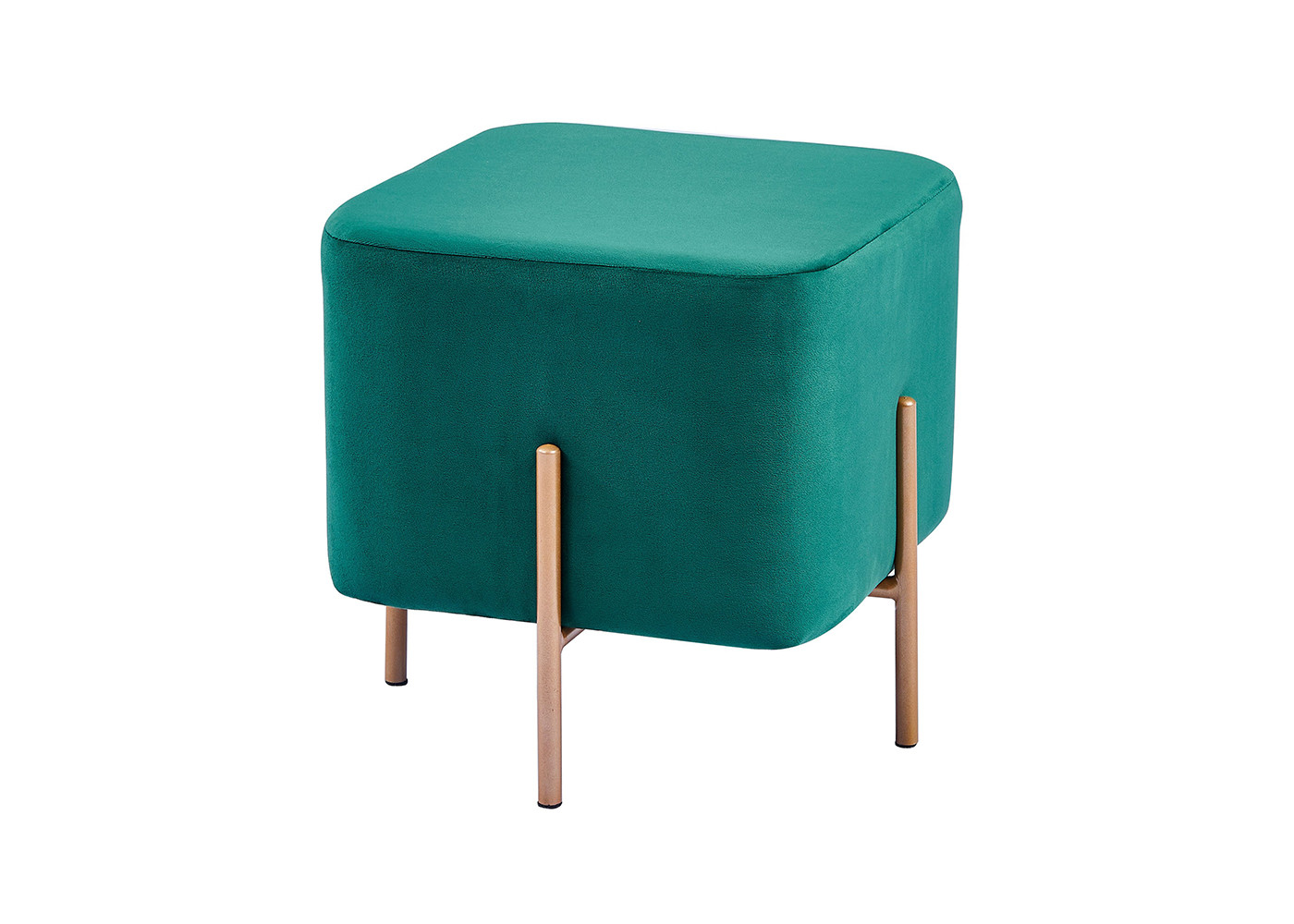 Buy cheap Velvet Fabric 40CM Contemporary Foot Stools With SS Frame product