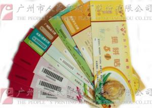 Buy cheap Double Sided Secure Ticket Printing Highly Durable Create A Professional Image product