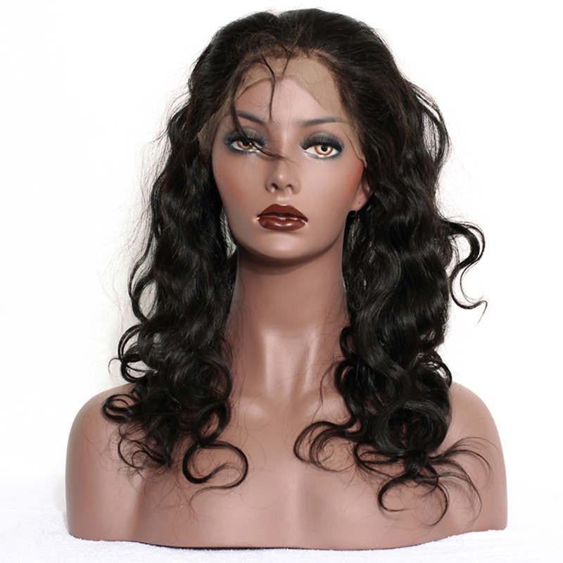 Buy cheap Body Wave 360 Lace Frontal 100% Brazilian Virgin Hair 9A / 10A Grade product