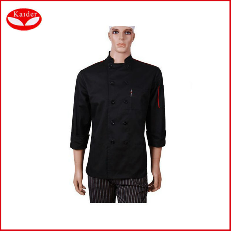 Buy cheap Custom cotton Kitchen jacket fashion womens chef coat for restaurant product