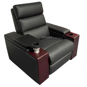 Buy cheap Synthetic Leather Movie Theater VIP Sofa With Rotating Tray product