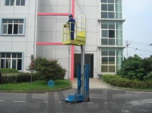 Buy cheap Mobile Elevating Working Platform , 4.3m Semi - Electric Aerial Order Picker product