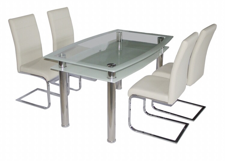 Buy cheap Leather Z Rectangle 0.12m3 68kgs Modern Dining Room Sets product