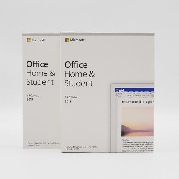 Online Activation Microsoft Office 2019 Home And Student PKC Retail Box for sale