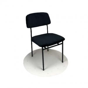 Buy cheap 14KGS 770mm 0.12m3 Black Velvet Dining Chair product