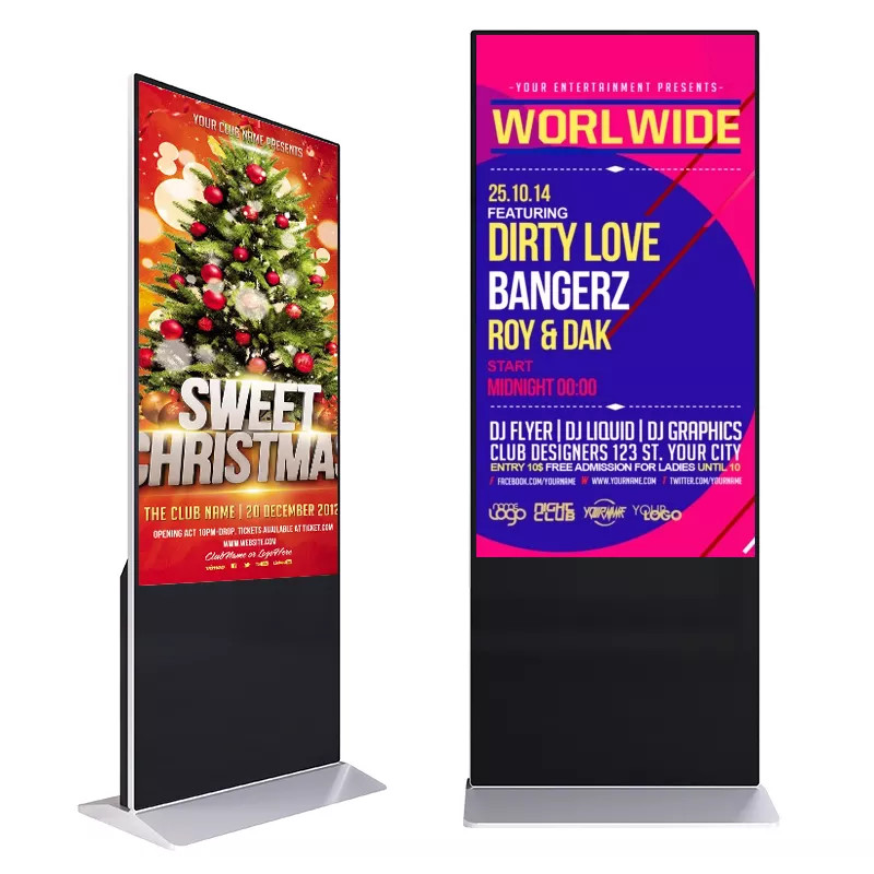 Buy cheap Vertical 43 inch infrared touch screen wifi usb android lcd indoor advertising kiosks digital signage for shopping mall product