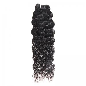 Buy cheap 100% Raw Unprocessed Peruvian Human Water Wave Hair Full Cuticle Aligned product
