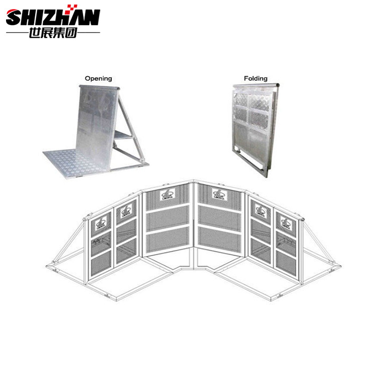 Buy cheap Easy Assemble Aluminum Concert Crowd Control Barriers Outdoor Show product