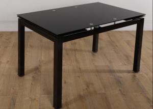 Buy cheap Extendable Glass Top 88KGS 170x70cm Modern Dining Table product