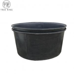 Buy cheap 1500l Huge Open Top Cylindrical Tank , Roto Moulded Black Plastic Tub Pond product