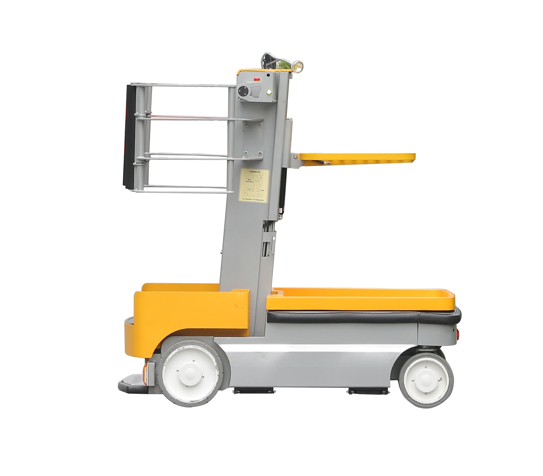 Buy cheap Vertical Mast Type One Man lift Electric Aerial Work Platform Order Picker For Warehouse product