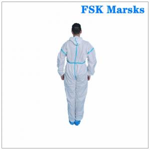 Buy cheap Anti Fog Disposable Protective Suit Isolation Gown Jumpsuit Anti Alcohol Non Woven product