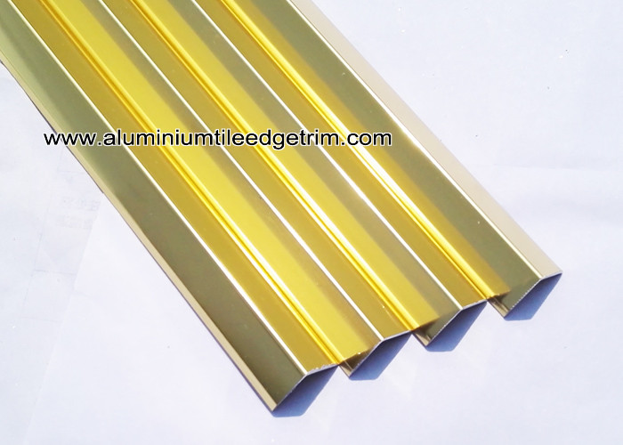 Buy cheap Plated Glossy Gold Decorative Aluminum V - Shaped Brace / Angular Splint V15mm / YF15 product