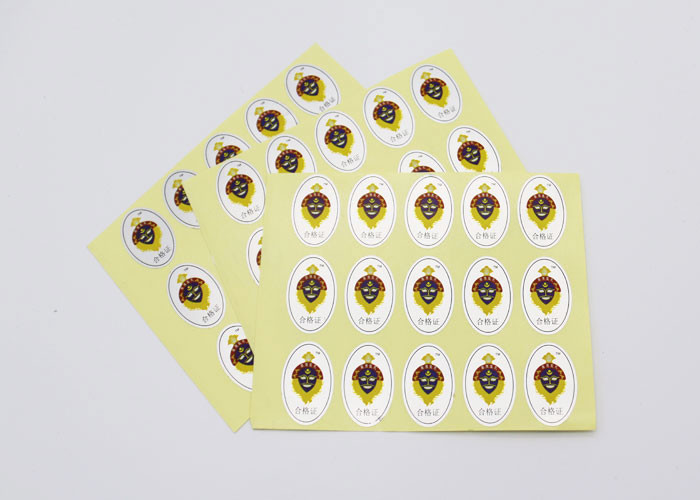 Buy cheap Machine Roll Self Adhesive Food Label Stickers , Vinyl Custom Printed Food Labels product