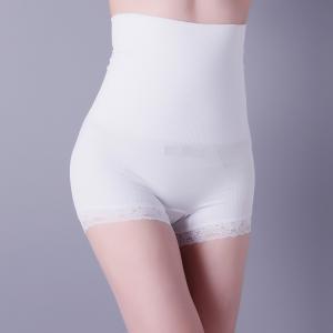 Buy cheap Lady body shaper,   woman briefs,  high waist design,   plain weave,  white  shiaper,   XLS027 ,girl  underwear, product