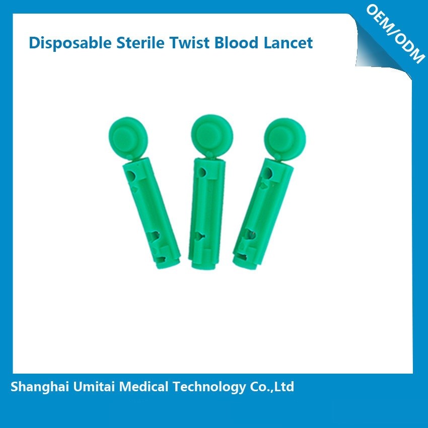 Buy cheap Disposable Sterile Blood Lancet For Blood Collection 1.8 - 2.4mm Size product