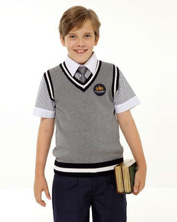 Buy cheap Boys summer soft cotton school uniforms T-shirt for middle school student product