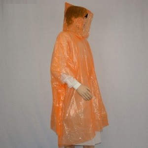 Buy cheap Adult / Kid Disposable Plastic Rain Suit Polyethylene Material CE Certification product