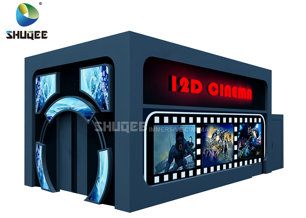 Buy cheap Arc Screen Movie Theater Equipment 12D Cinema Truck Vibration Frequency 12HZ product