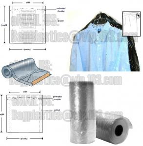 Buy cheap DRY CLEANING GARMENT BAG COVER, SANITARY LAUNDRY BAG, HOTEL, LAUNDRY STORE, CLEANING SUPPLIES,HANGER product