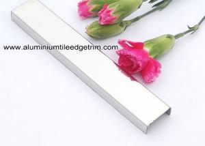 Buy cheap U Shaped Stainless Steel Listello Tile Trim For Wall Dividing Decoration product