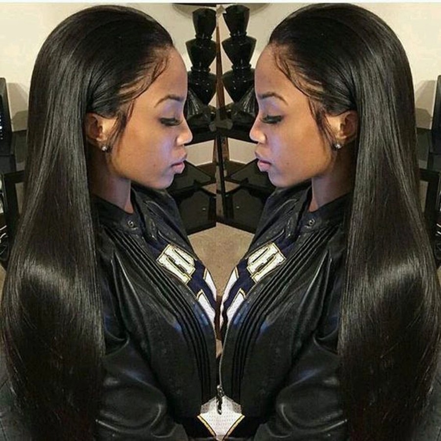 Buy cheap 100% Brazilian Human Hair Lace Front Human Hair Wigs With Baby Hair Straight product