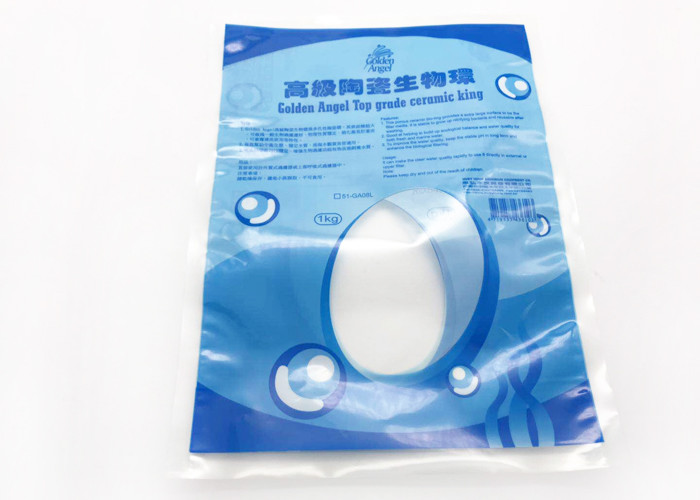 Buy cheap Transparent Window Three Side Seal Pouch For Active Mud Carbon Anti - Fake product