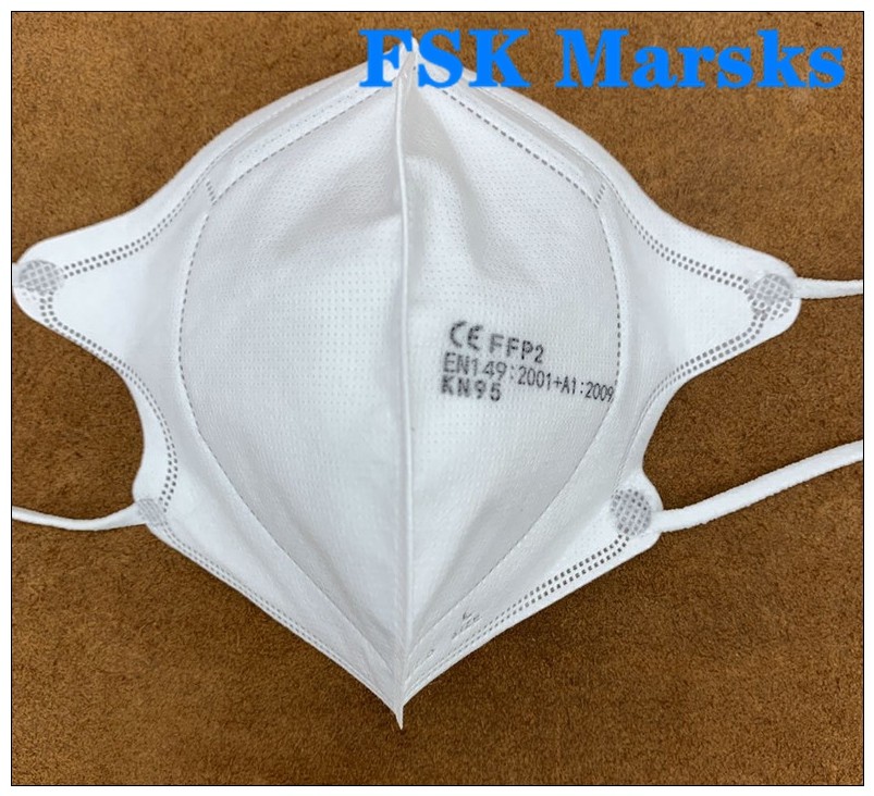 Buy cheap Dustproof Disposable FFP2 Mask Respirator Medical Individual Package Splash Proof product