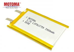 Buy cheap Customized High Consistency Lipo Battery Pack LIP563759-3.7V3900mAh With Certificates product