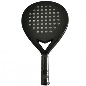 Buy cheap Custom Carbon Fiber Surface with EVA Memory Flex Foam Core Diamond Shape Paddle Tennis Racket Padel Rackets for Adult product